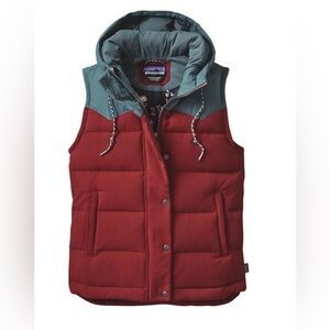 Patagonia Bivy vest large red grey